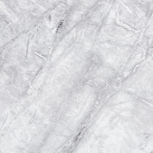 Merida Grey Marble and Chrome Coffee Table