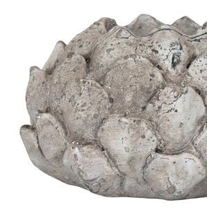 Large Stone Effect Acorn Tea Light Holder