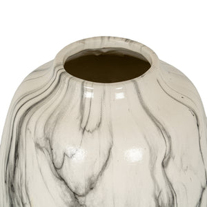 Marble Effect Olpe Vase
