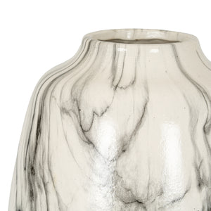 Marble Effect Olpe Vase