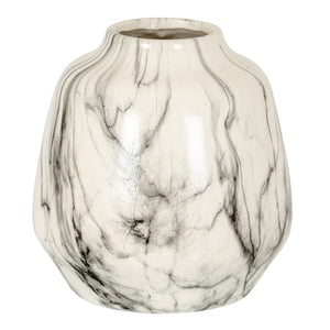 Marble Effect Olpe Vase