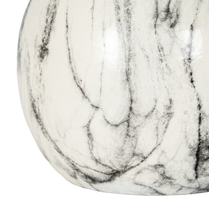 Marble Effect Pudding Vase