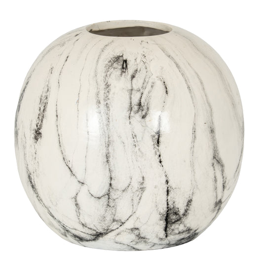 Marble Effect Pudding Vase