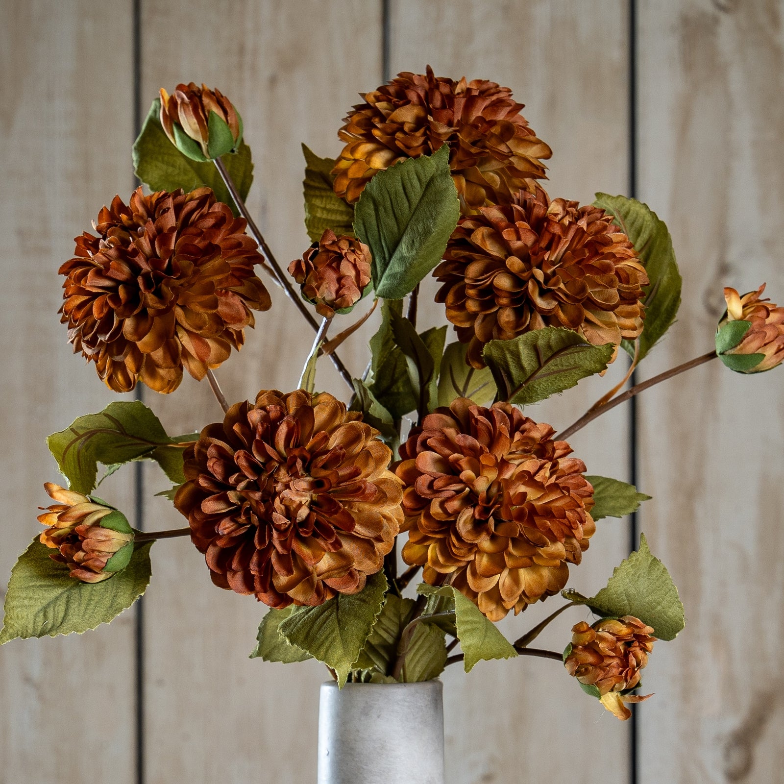 Deep Mustard Dahlia Stem