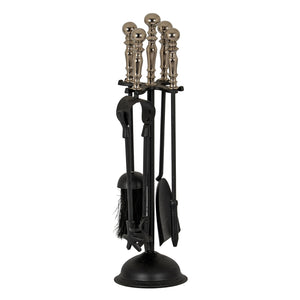 Chrome Handled Dutchess Companion Set