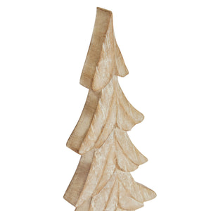 Carved Wood Christmas Tree