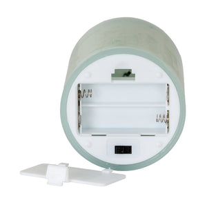 Luxe Collection Melt Effect 3.5x9 Sage LED Wax Candle