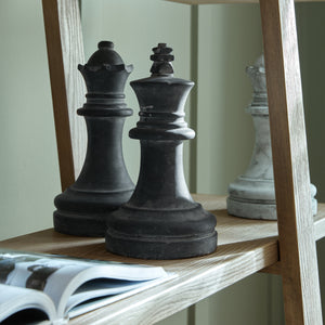 Amalfi Grey King Chess Piece