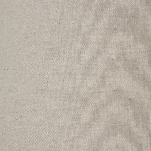 Ochre Carved Textured Table Lamp With Linen Shade