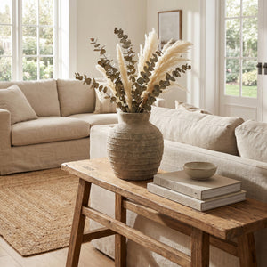 Large Tuscan Grey Vase