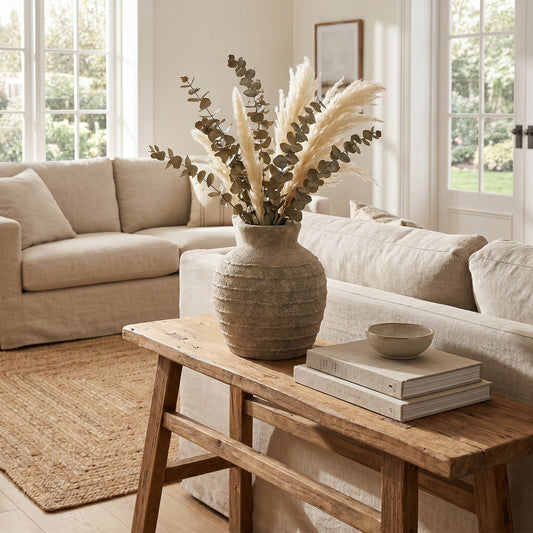 Large Tuscan Grey Vase