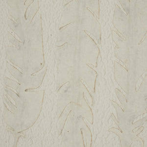 Alta White Feathers Art Mounted In Beaded Frame