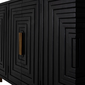 Lennox Black 2 Door Sideboard