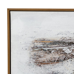 Ethereal Hand Painted Canvas In Frame