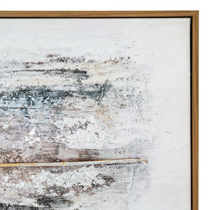 Ethereal Hand Painted Canvas In Frame