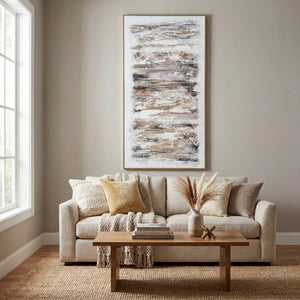 Ethereal Hand Painted Canvas In Frame