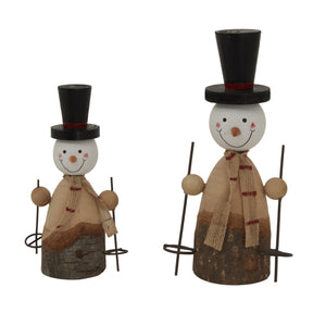 Rustic Snowman