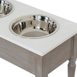 Serene Collection Pet Feeder Table