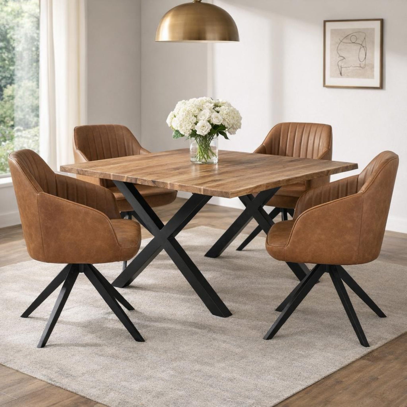 Uppsala Tan Chair