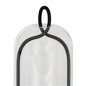 Nyx Medium Candle Holder With Glass Cloche