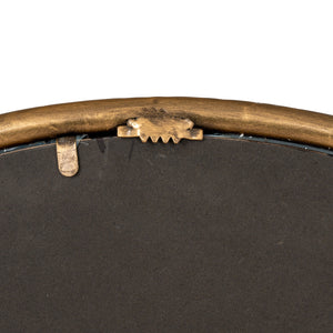 Nahla Large Mirror With Dimpled Frame