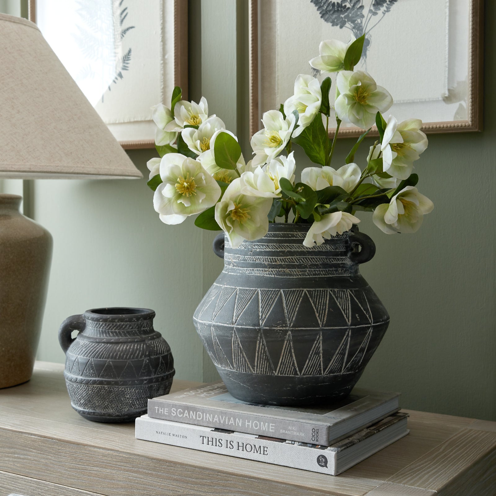 White Hellebore Stem