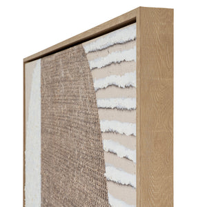 Petra Hand Painted Canvas In Frame