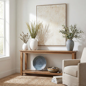 Tellura Hand Painted Canvas In Frame