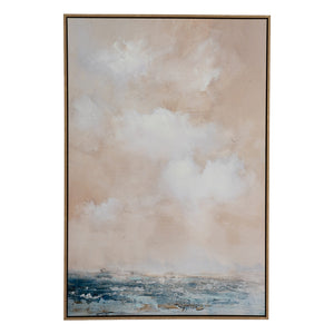 Stratos Hand Painted Canvas In Frame
