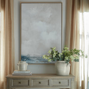 Stratos Hand Painted Canvas In Frame