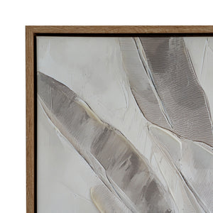 Folira Hand Painted Canvas In Frame