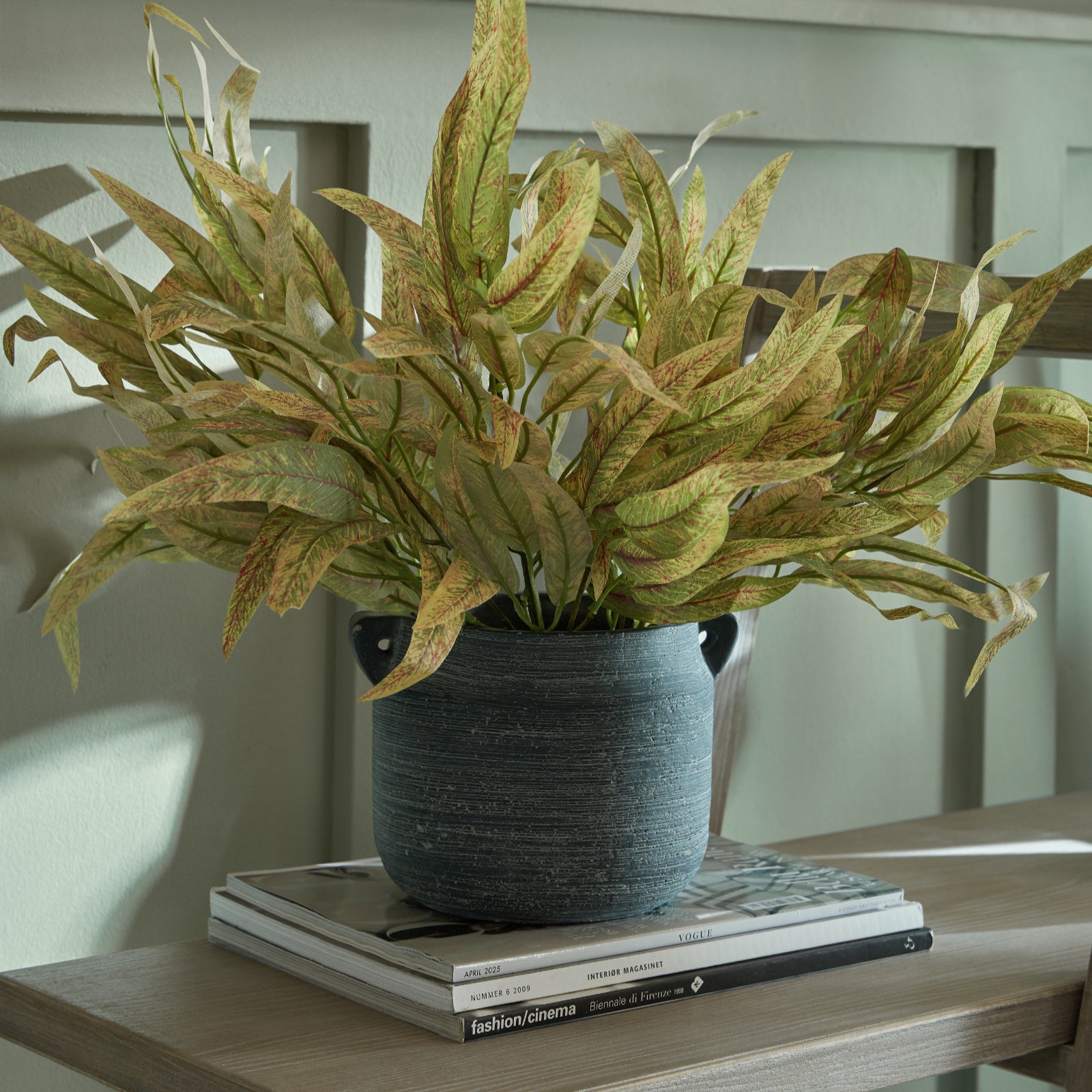 Variegated Long Leaf Eucalyptus Spray