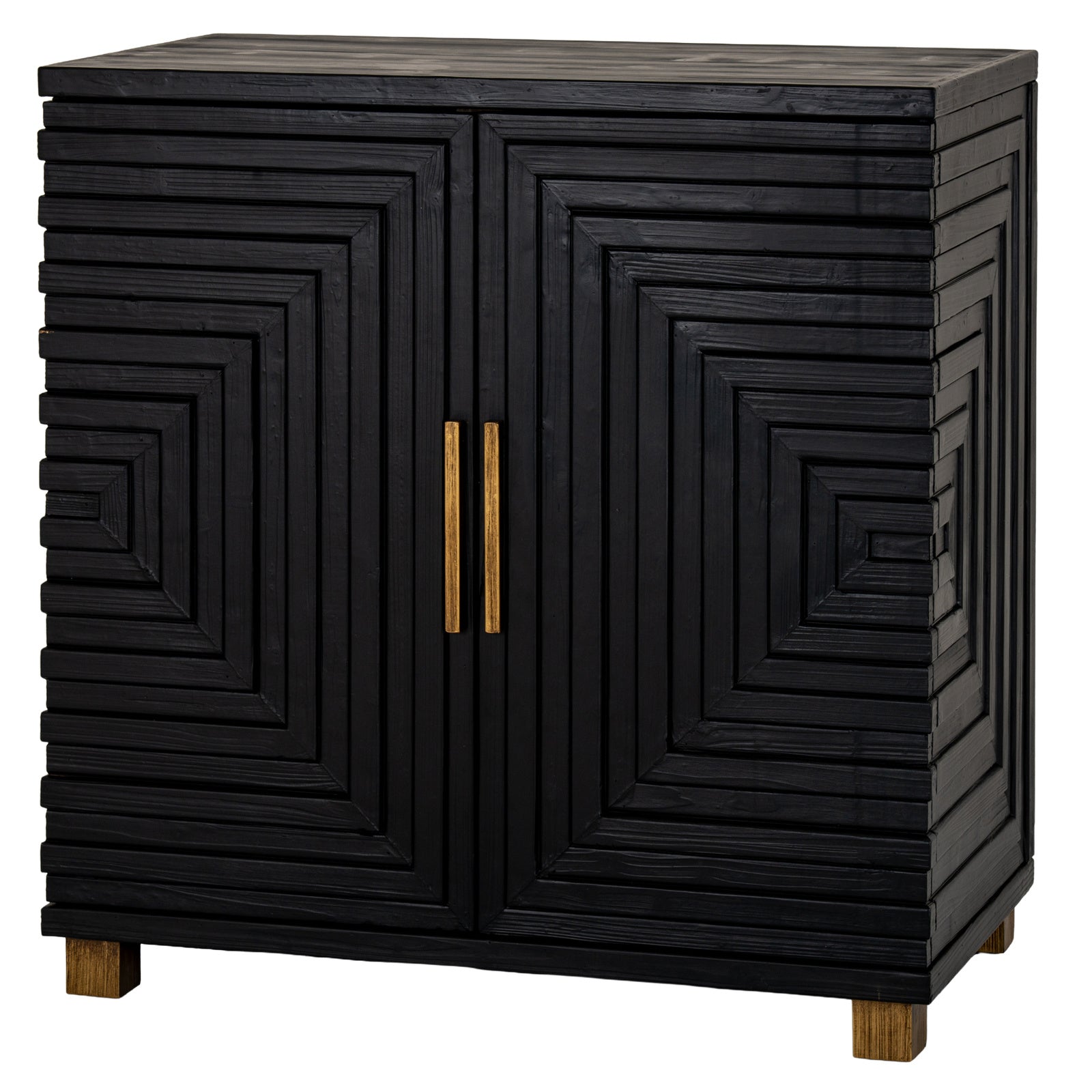 Lennox Black 2 Door Small Sideboard