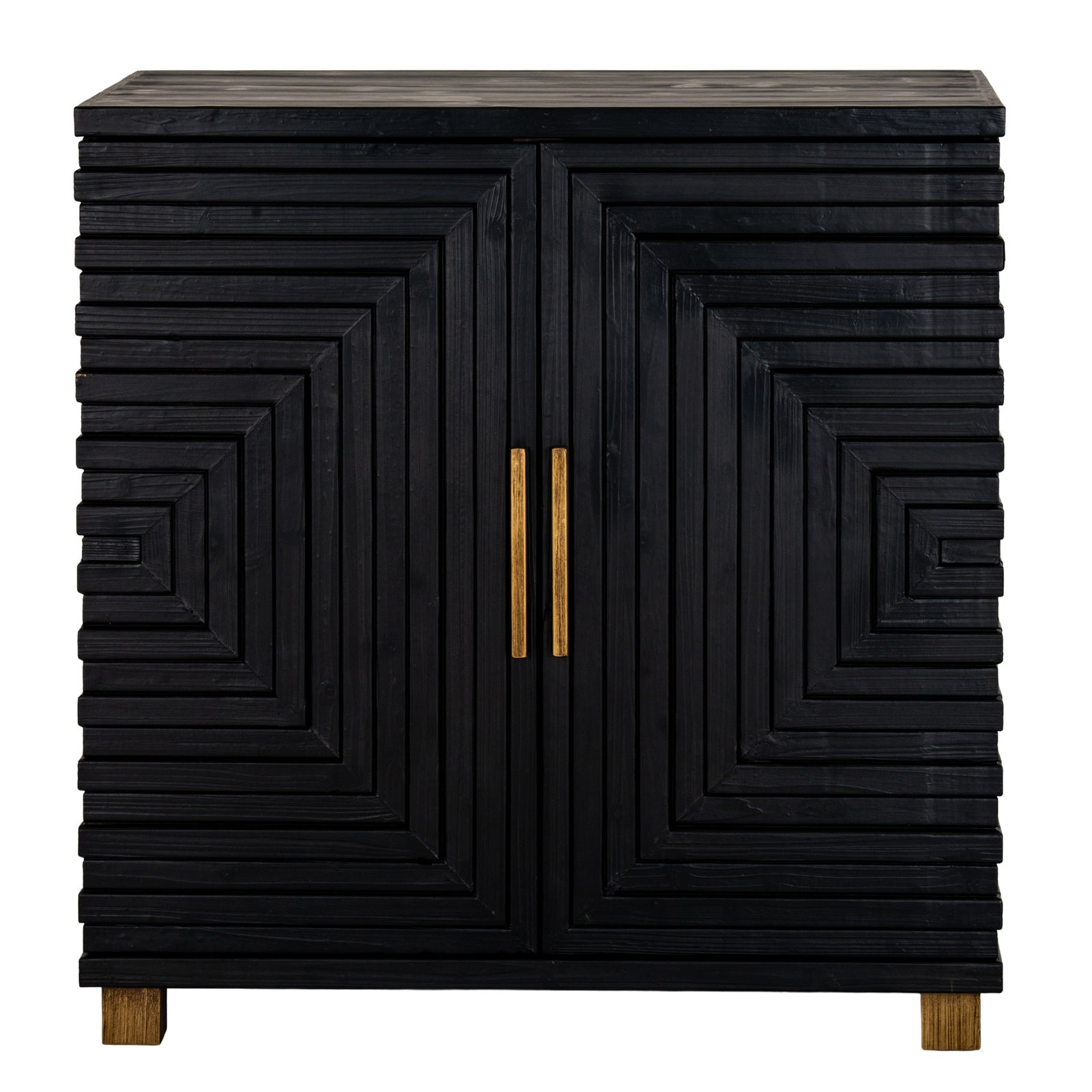 Lennox Black 2 Door Small Sideboard