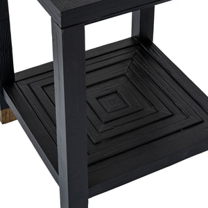 Lennox Black Side Table