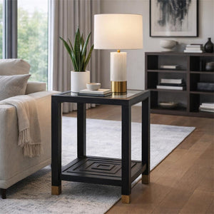 Lennox Black Side Table