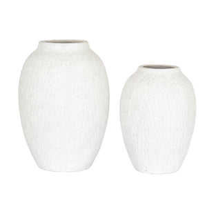 Ashen Large Tall Vase