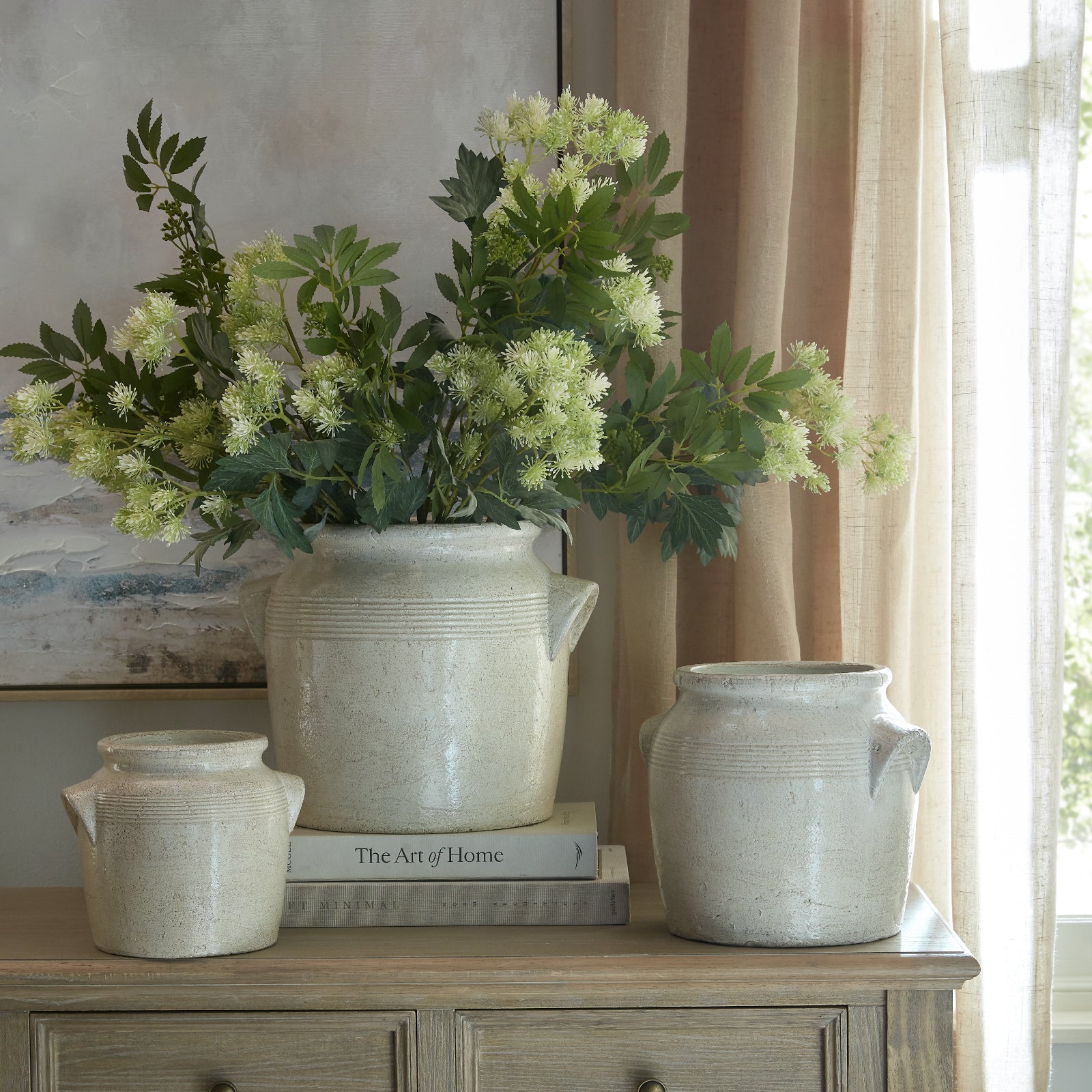 Tarn Collection Large Pot With Handles