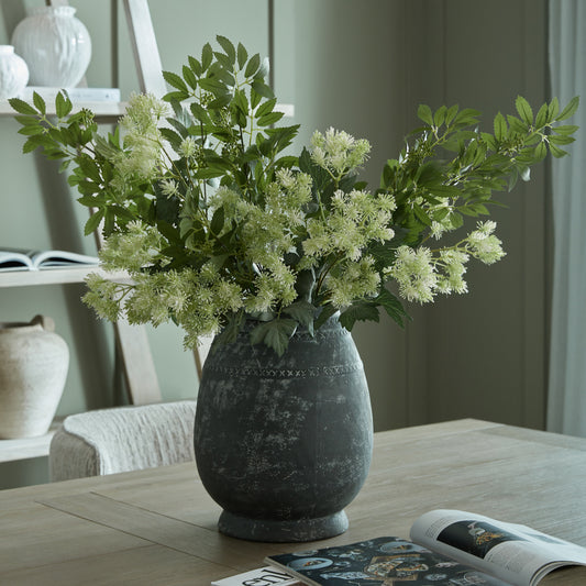 Etched Collection Tall Vase