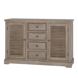 Delphine Collection 2 Door 4 Drawer Large Dresser Base