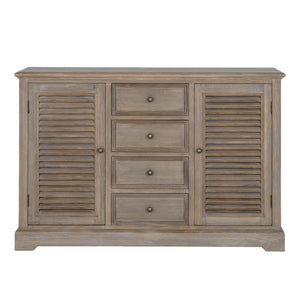 Delphine Collection 2 Door 4 Drawer Large Dresser Base