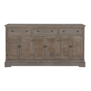 Delphine Collection 6 Door 3 Drawer Large Dresser Base
