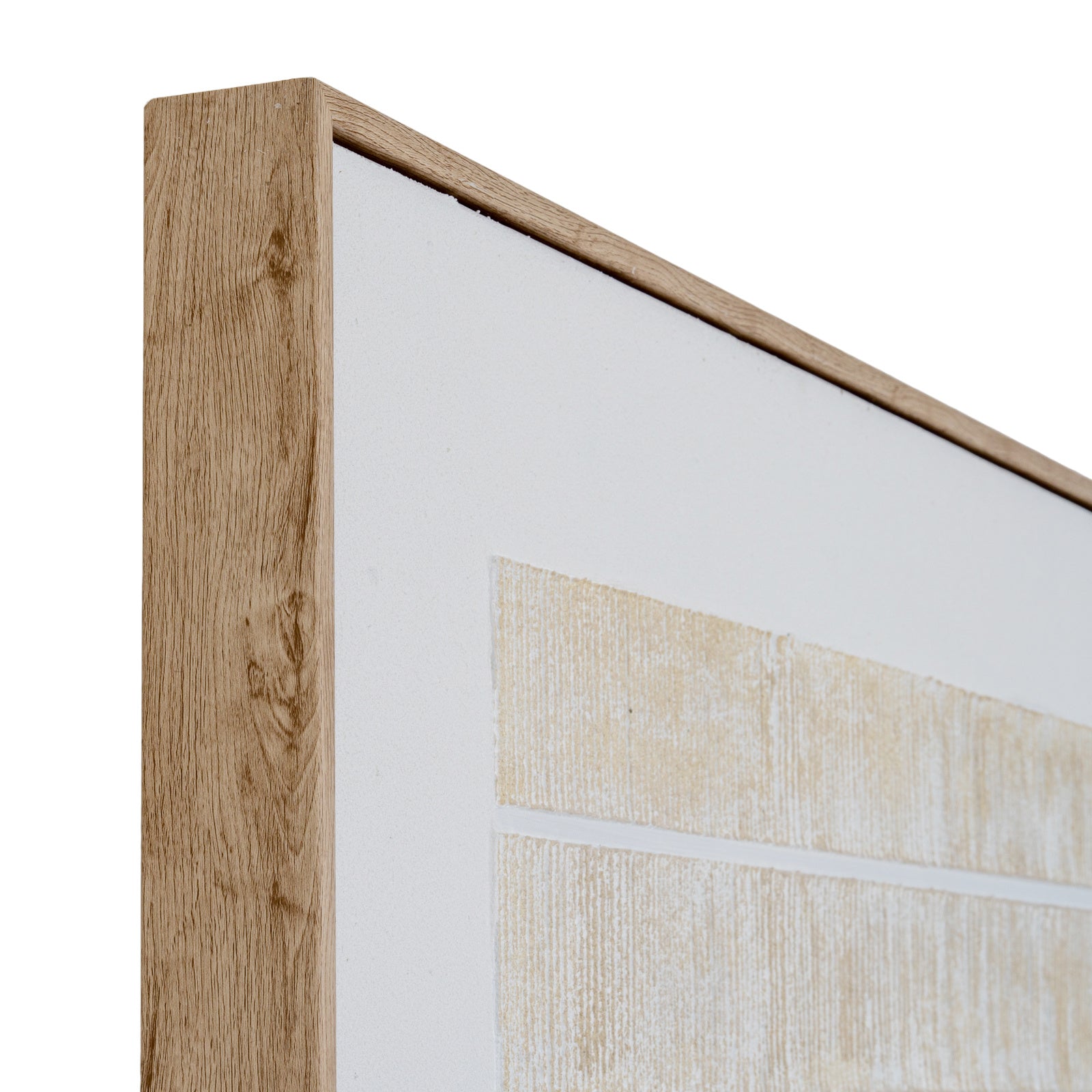 Sola Textured Line Canvas in Frame