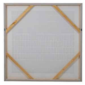 Sola Textured Line Canvas in Frame