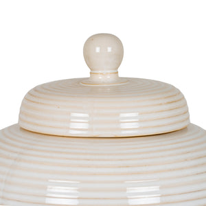 Neva Large Lidded Ceramic Jar