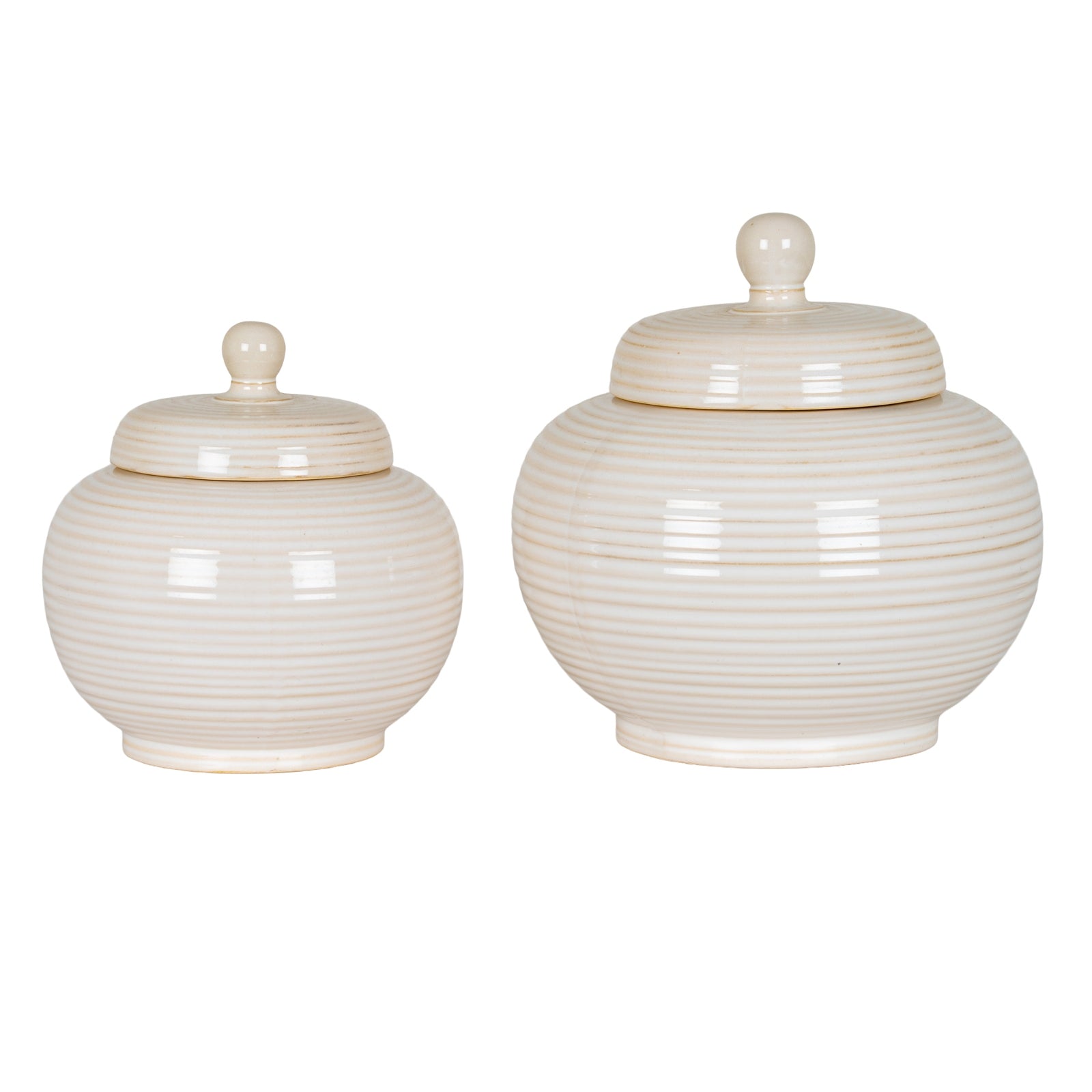 Neva Small Lidded Ceramic Jar