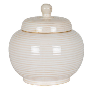 Neva Small Lidded Ceramic Jar