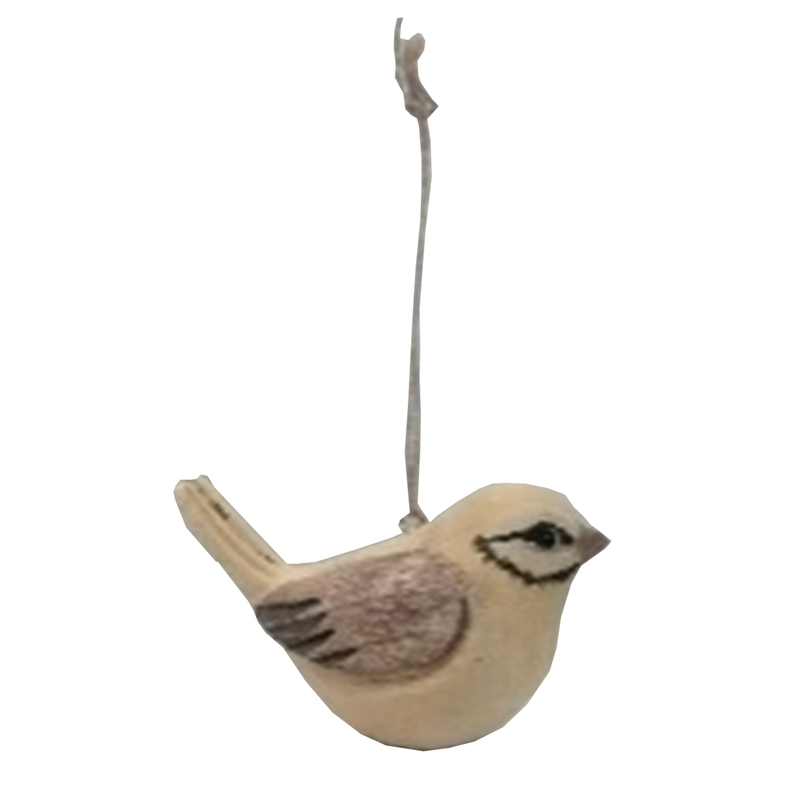 Wooden Winter Bird Decoration