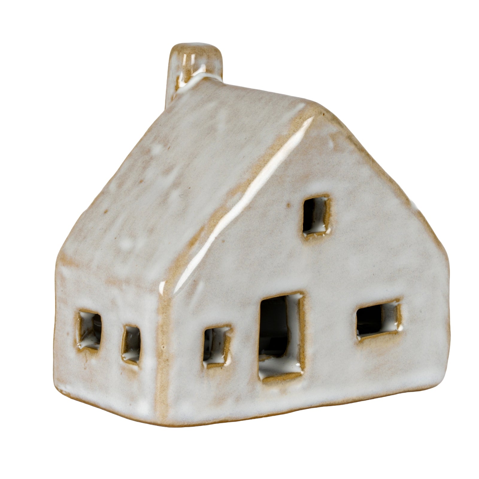 Nook Ceramic Cottage With LED Light