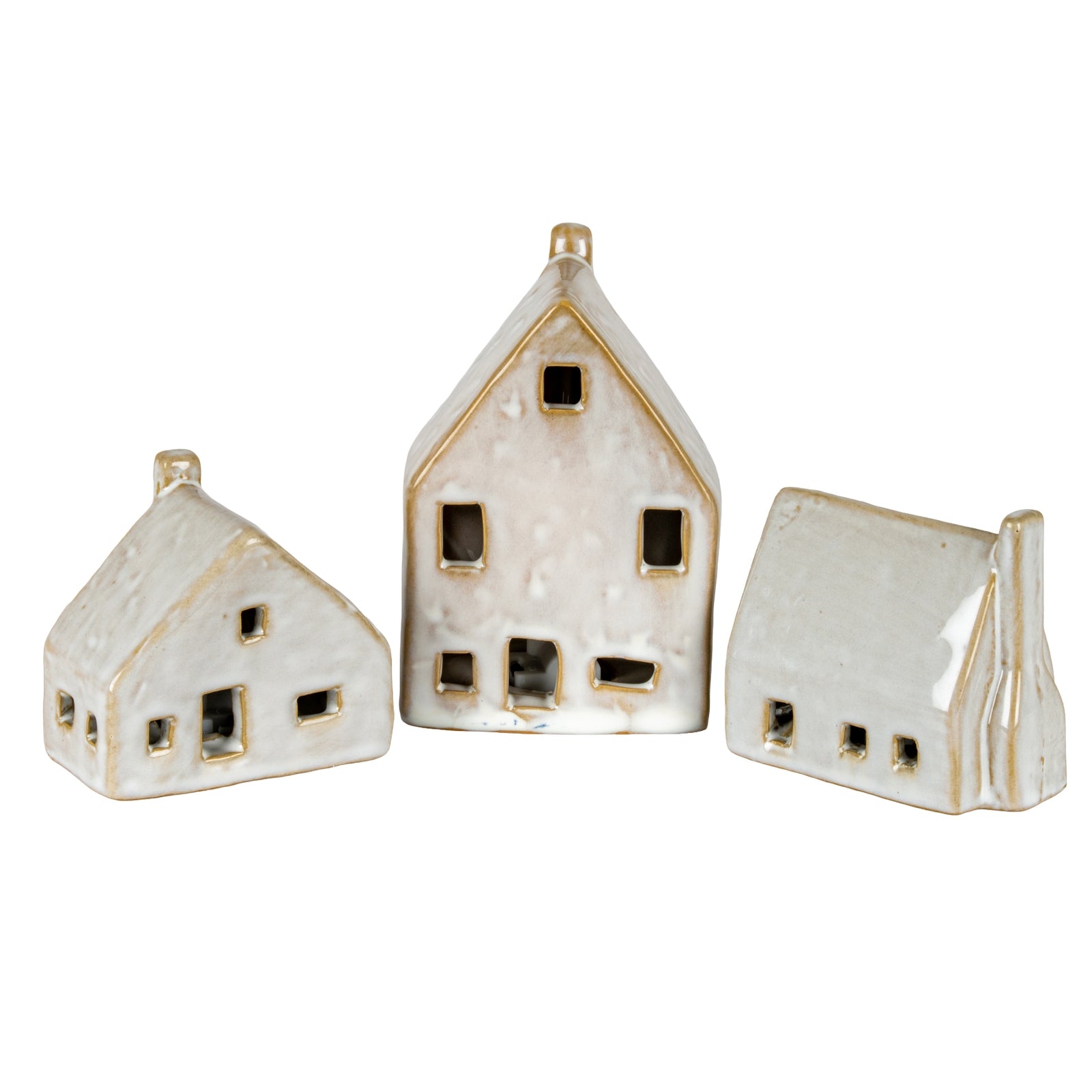 Nook Ceramic Cottage With LED Light
